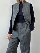 Vintage Check Handmade Waistcoat - M - SYLK