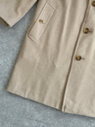 Burberry Pure Cashmere Double Faced Single Breasted Coat - L - SYLK