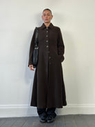 Max Mara Pure Wool A-Line Floor Length Coat - M - SYLK