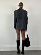Christian Dior Wool Silk Double Breasted Print Blazer - 40R/L - SYLK