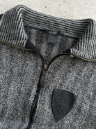 Gucci Wool Mohair Logo Patch Cardigan - S - SYLK