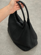 Giorgio Armani 2000s Leather Hobo Shoulder Bag - SYLK