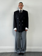 Yves Saint Laurent 80s Wool Double Breasted Blazer - 40R/L - SYLK