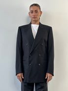 Italian Vintage Double Breasted Blazer - M/L - SYLK