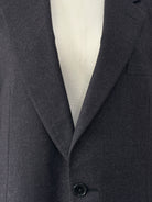 Burberry 1990s Pure Brushed Wool Single Breasted Blazer - 38R/M - SYLK