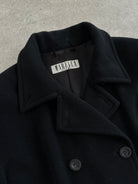 Marella Virgin Wool Cashmere Double Breasted Coat - XL - SYLK