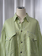 Versace Jeans Couture 1990s Check Cotton Shirt - L/XL - SYLK