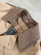 Christian Dior Monsieur Cotton Single Breasted Belted Trench Coat - M - SYLK