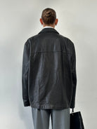 Balmain Smooth Leather Jacket - XL - SYLK