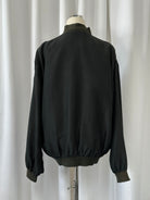 Vintage 1990s Pure Silk Bomber Jacket - M/L - SYLK