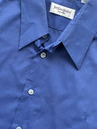 Yves Saint Laurent Cotton Logo Dress Shirt - XXL - SYLK