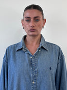 Ralph Lauren Denim Logo Shirt - XXL - SYLK