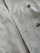 Christian Dior Monsieur Cotton Double Breasted Belted Trench Coat - L/XL - SYLK