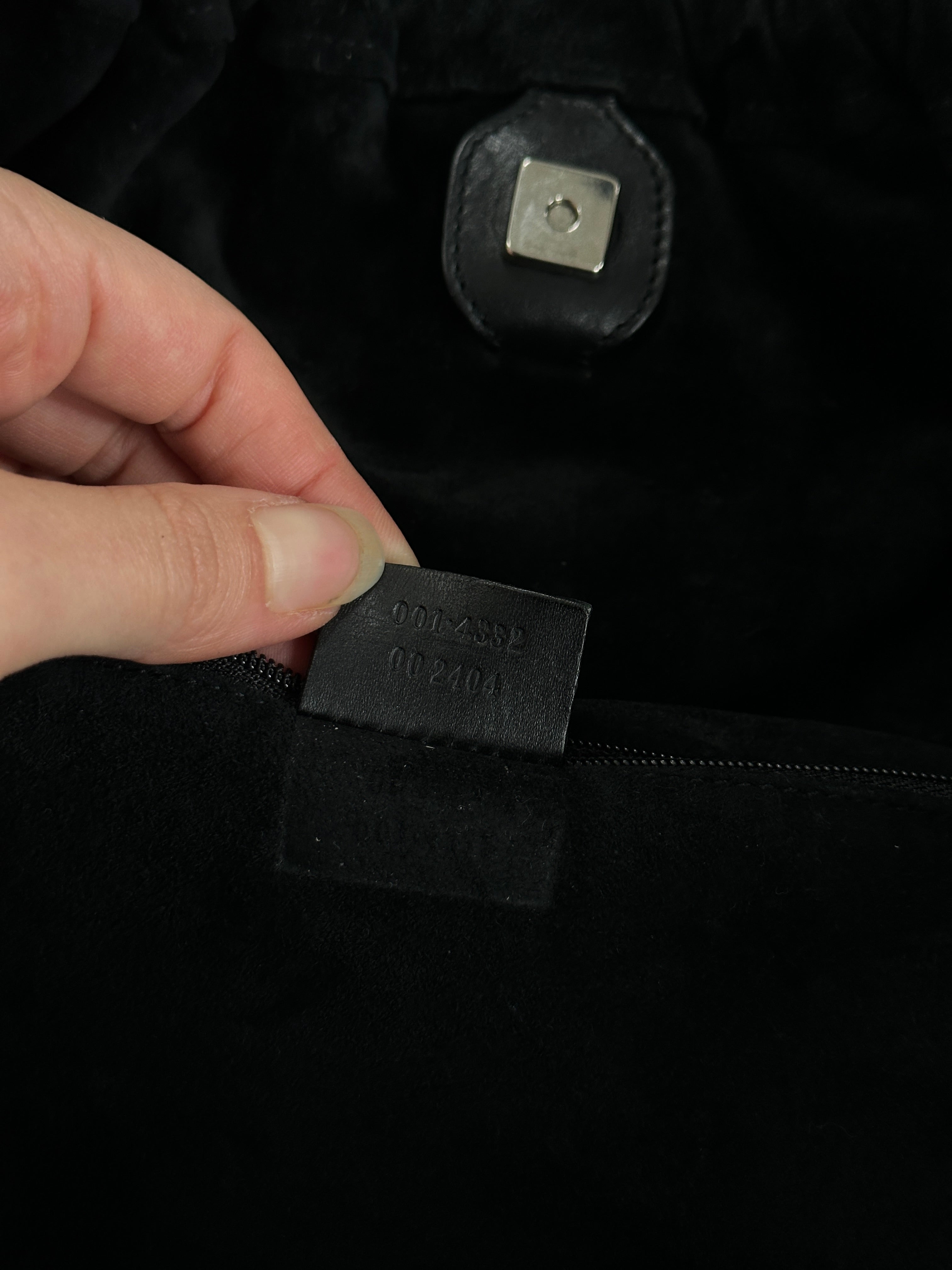 Gucci 1990s Tom Ford Suede Leather Hobo Shoulder Bag - SYLK