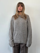 Pierre Cardin Logo Speckle Knitted Jumper - L/XL - SYLK