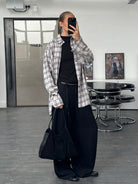 Burberry London 2000s Nova Check Cotton Logo Shirt - XL - SYLK