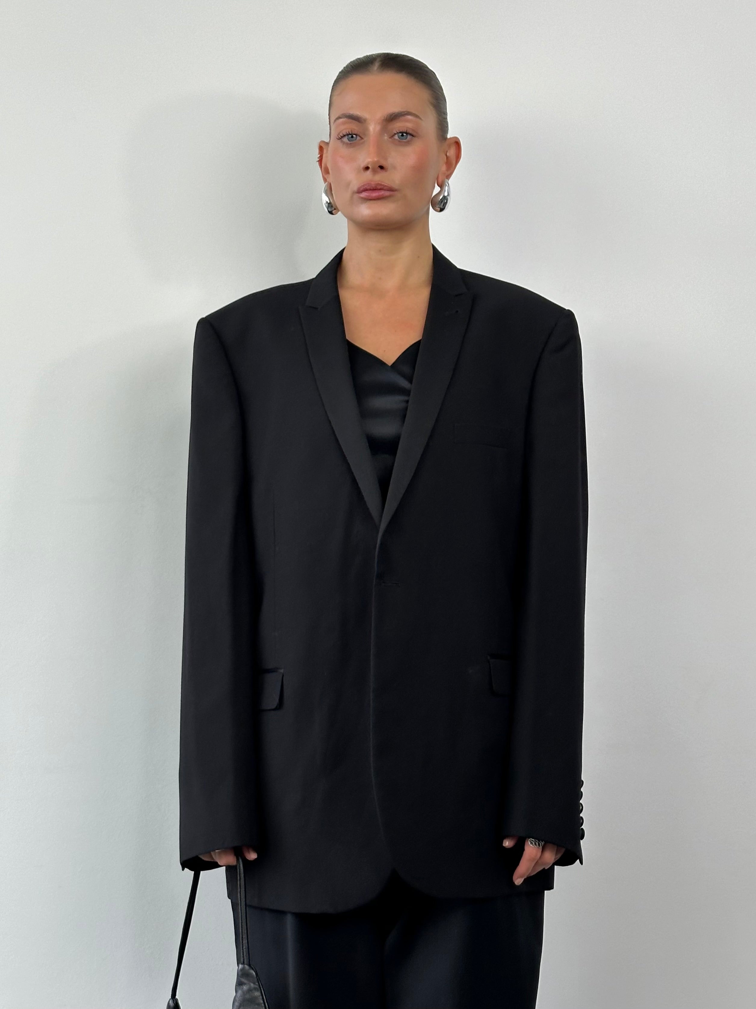 Vintage Tuxedo Single Breasted Suit - 46L/W38 - SYLK