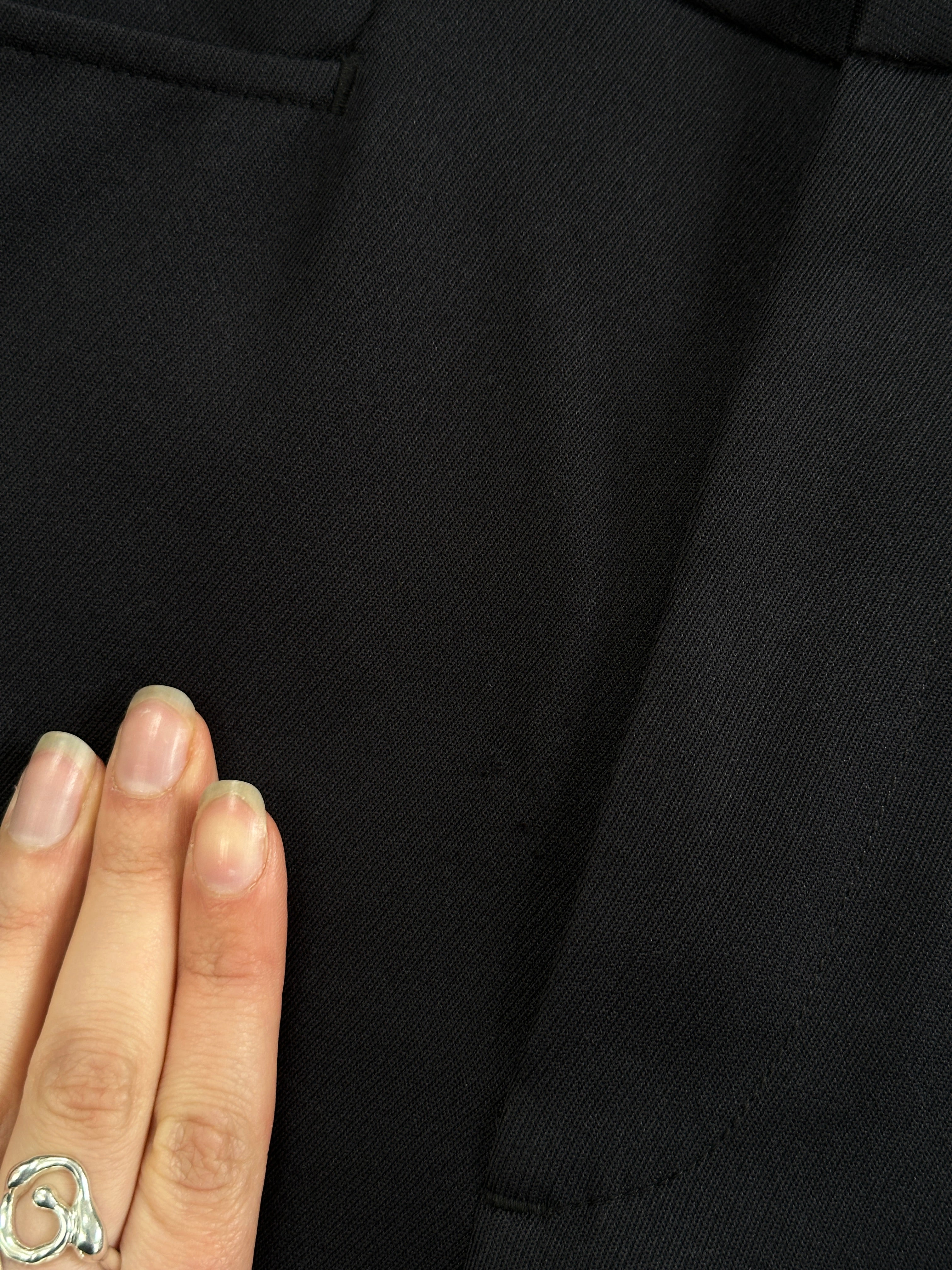 Vintage Straight Leg High Waisted Tailored Trousers - W28 - SYLK