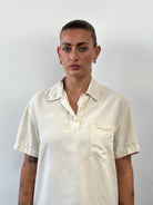 Ralph Lauren Pure Silk Short Sleeve Logo Polo Top - M - SYLK