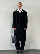 Pierre Cardin Wool Cashmere Single Breasted Coat - XL - SYLK