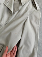 London Fog 80s Double Breasted Trench Coat - M - SYLK