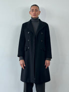 Marella Virgin Wool Double Breasted Coat - S/M - SYLK