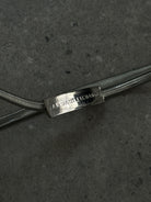 Armani Exchange Stretchy Metal Engraved Belt 26-30” - SYLK