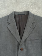 Versace Classic V2 Woven Single Breasted Blazer - 40R/M - SYLK