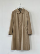 Aquascutum Cotton Concealed Placket Trench Coat - XL - SYLK