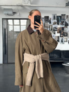Burberry 1990s Cotton Field Trench Coat - XL/XXL - SYLK