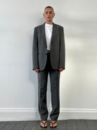 Guess Single Breasted Straight Leg Suit - 40R/W32 - SYLK