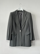 Giorgio Armani Black Label Wool Fitted Blazer - S - SYLK