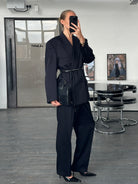 Pierre Cardin 1990s Pure Wool Double Breasted Suit - 44R/W324 - SYLK
