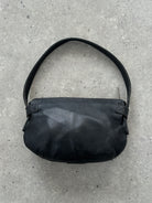 Emporio Armani 2000s Aged Leather Shoulder Bag - SYLK