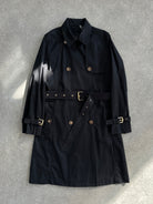 Max Mara Weekend Pure Cotton Belted Trench Coat - M/L - SYLK