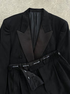 Pierre Cardin Pure Wool Tuxedo Double Breasted Suit - 42R/W32 - SYLK
