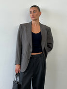 Christian Dior Monsieur 80s Stripe Single Breasted Blazer 38R/L - SYLK