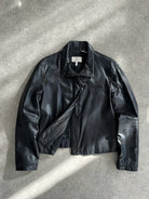 Armani Jeans Double Zip Leather Jacket - M - SYLK