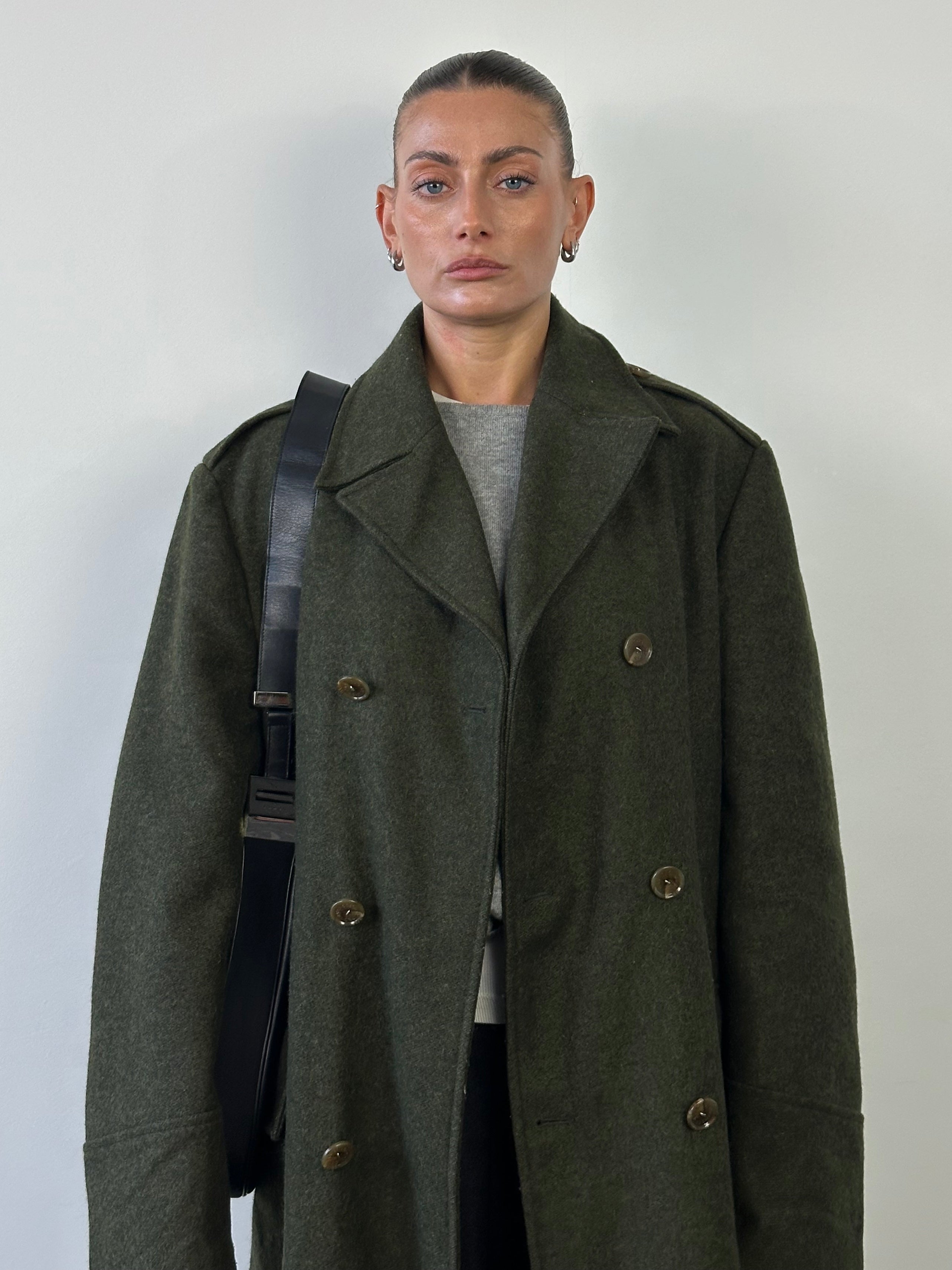 Dolce & Gabbana D&G Wool Double Breasted Coat - L/XL - SYLK