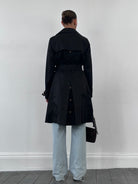 Max Mara Weekend Pure Cotton Belted Trench Coat - M/L - SYLK