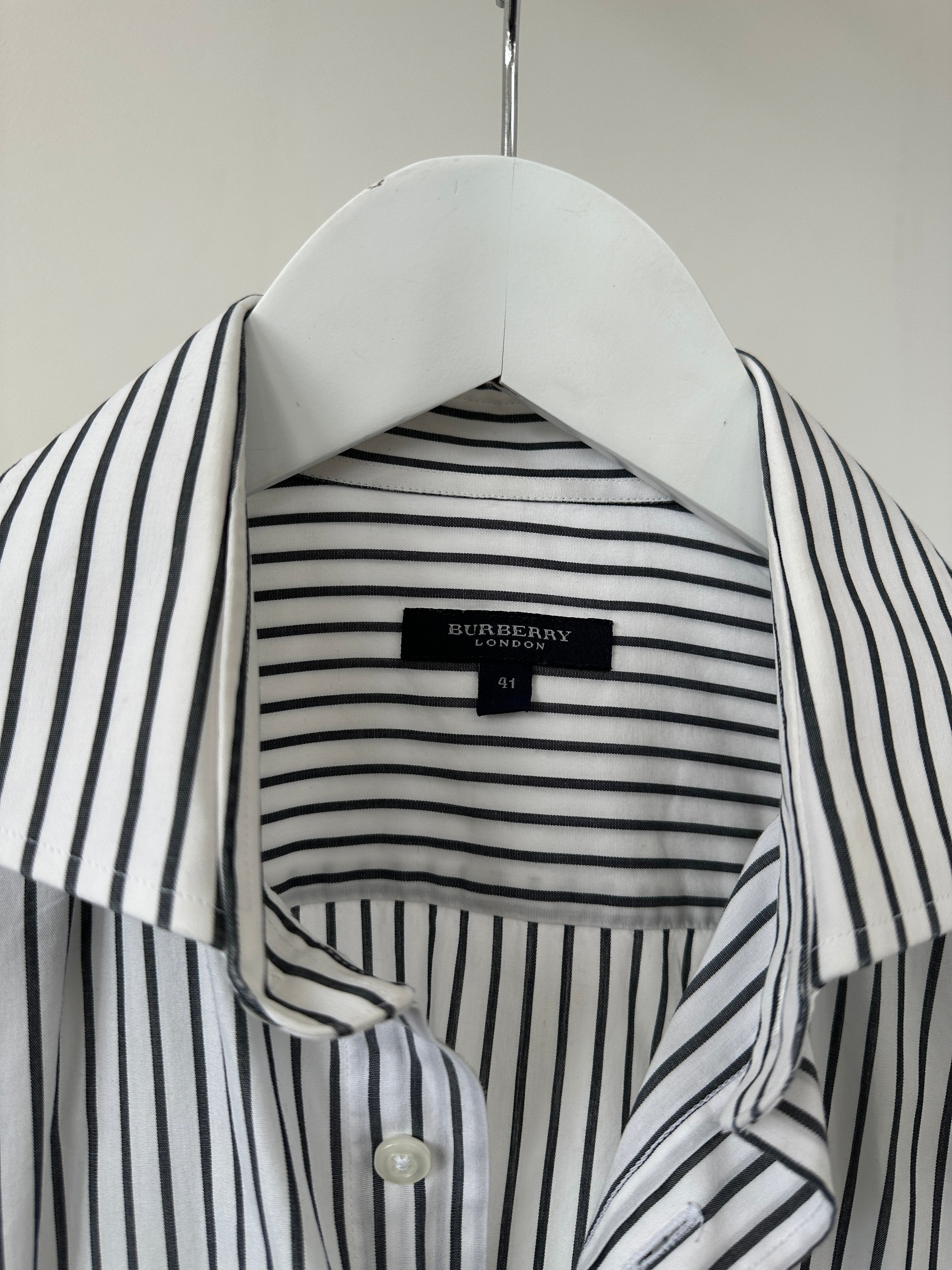 Burberry Stripe Cotton Shirt - L/XL - SYLK