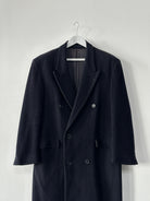 Pierre Cardin Wool Cashmere Double Breasted Coat - L/XL - SYLK