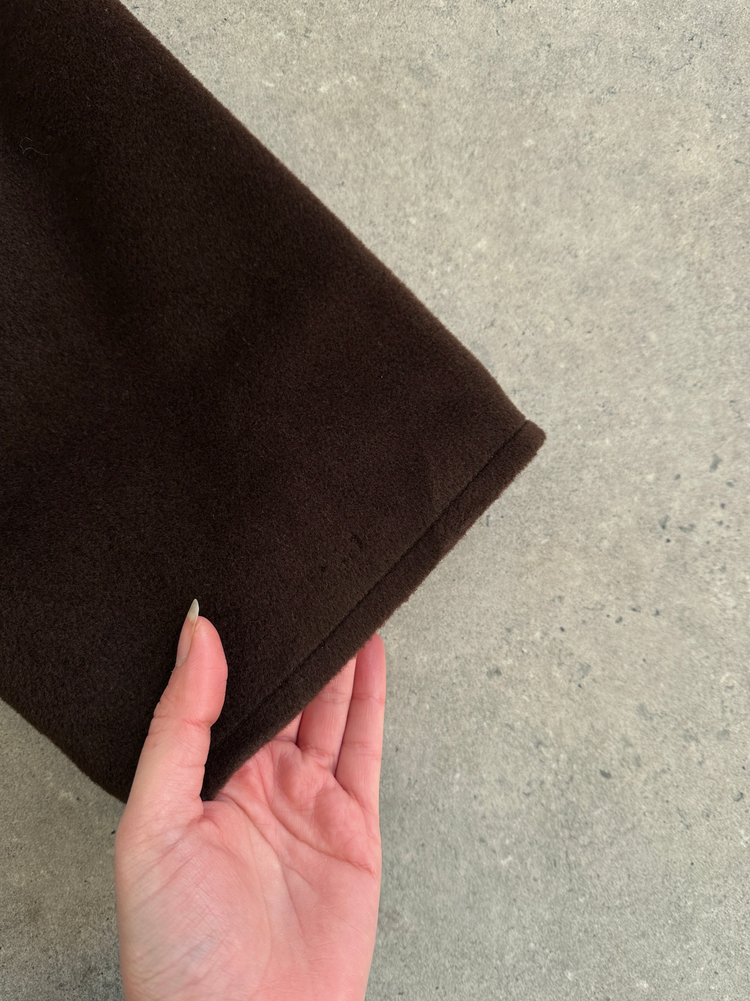 Max Mara Pure Virgin Wool A-line Coat - XL - SYLK