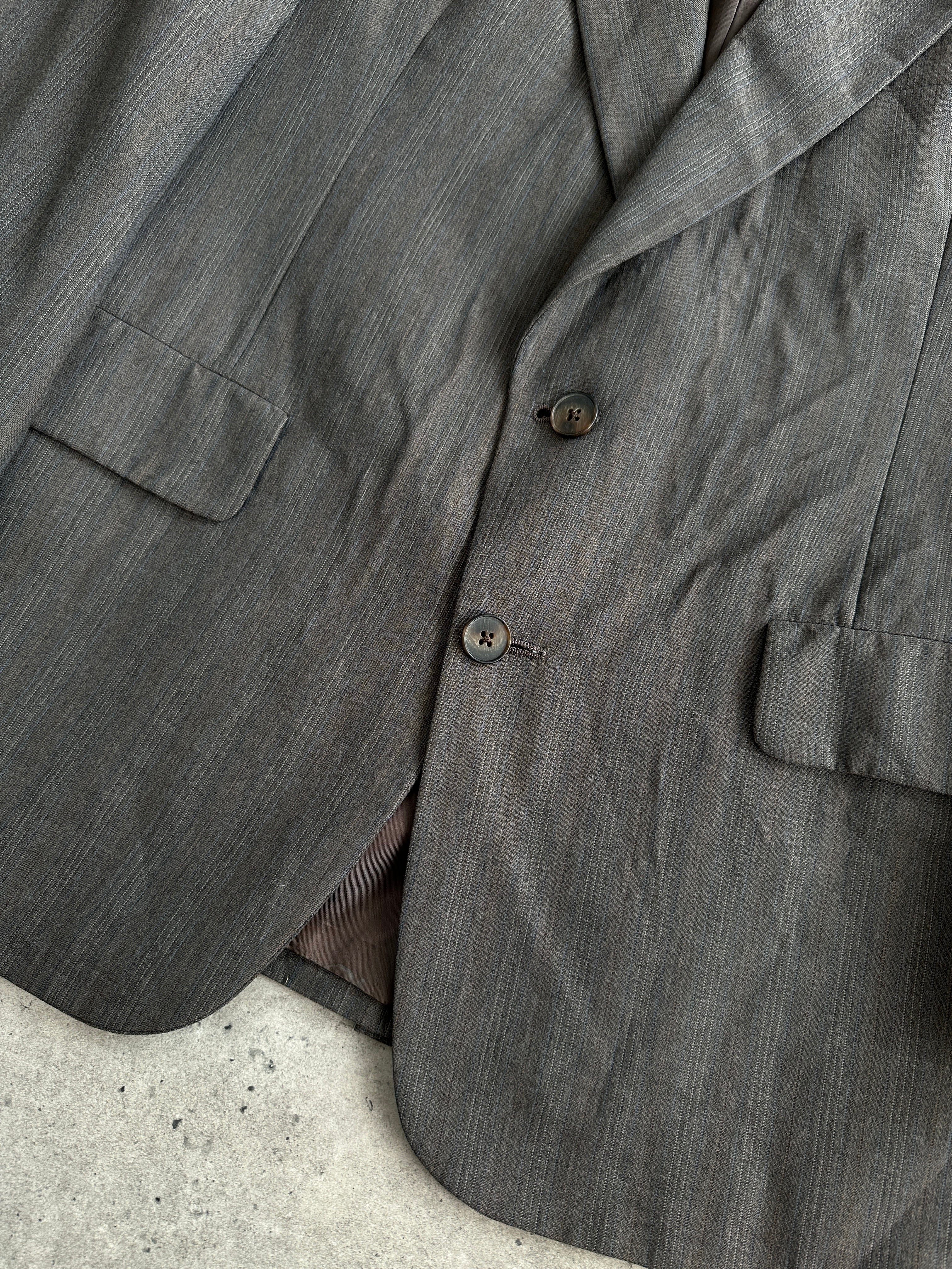 Christian Dior Monsieur 80s Stripe Single Breasted Blazer 38R/L - SYLK