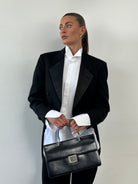 Christian Dior Monsieur 80s Double Breasted Tuxedo Tailcoat Blazer - M - SYLK