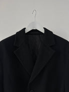 Pierre Cardin Wool Cashmere Single Breasted Coat - XL - SYLK