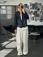 Armani Jeans 1990s Sheer Shirt - M - SYLK