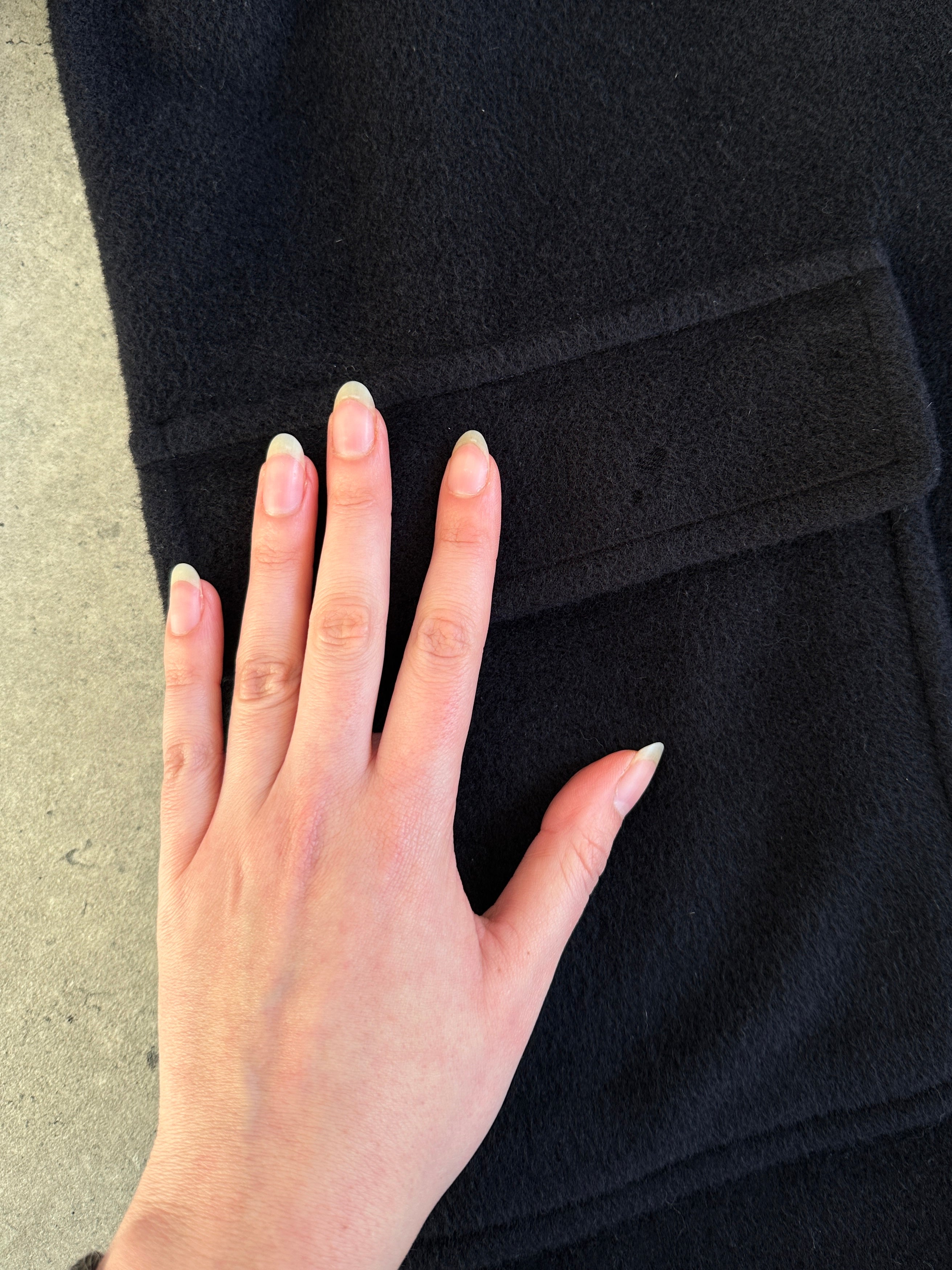 Marella Virgin Wool Cashmere Double Breasted Coat - L - SYLK