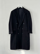 Yves Saint Laurent Wool Alpaca Double Breasted Coat - XL - SYLK