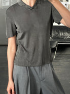 Gianni Versace Couture 1990s Polo Top - M - SYLK